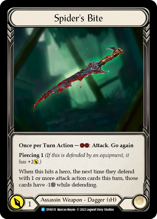 Spider's Bite [DYN115] (Dynasty)  Cold Foil