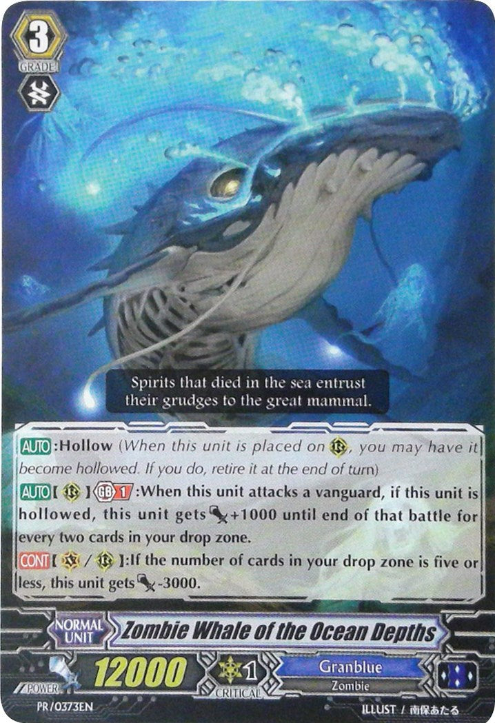 Zombie Whale of the Ocean Depths (PR/0373EN) [Promo Cards]