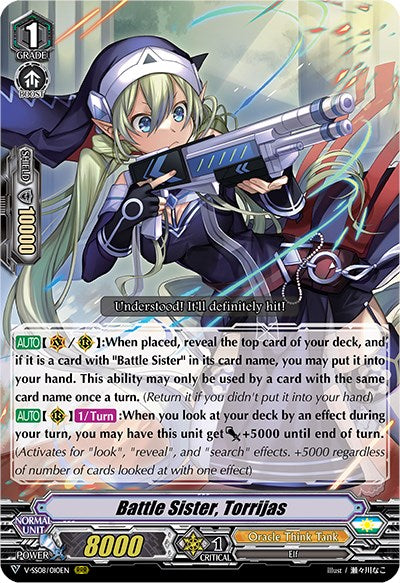Battle Sister, Torrijas (V-SS08/010EN) [Clan Selection Plus Vol.2]