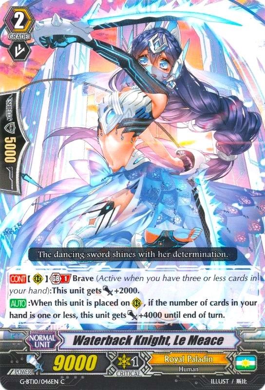 Waterback Knight, Le Meace (G-BT10/046EN) [Raging Clash of the Blade Fangs]