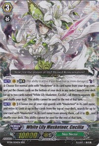 White Lily Musketeer, Cecilia (BT08/S04EN) [Blue Storm Armada]