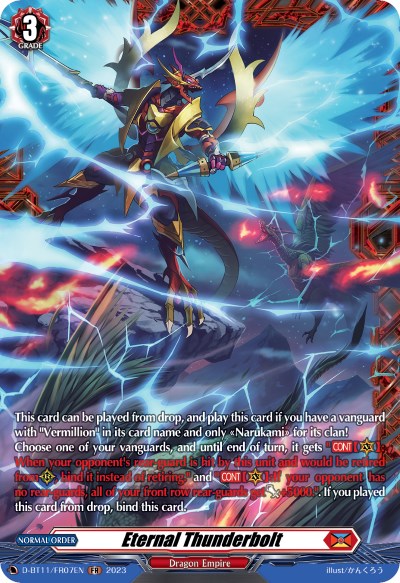 Eternal Thunderbolt (D-BT11/FR07EN) [Clash of the Heroes]