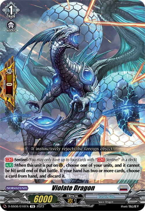 Violate Dragon (D-SS08/010EN) [D-SS05: Festival Booster 2023]