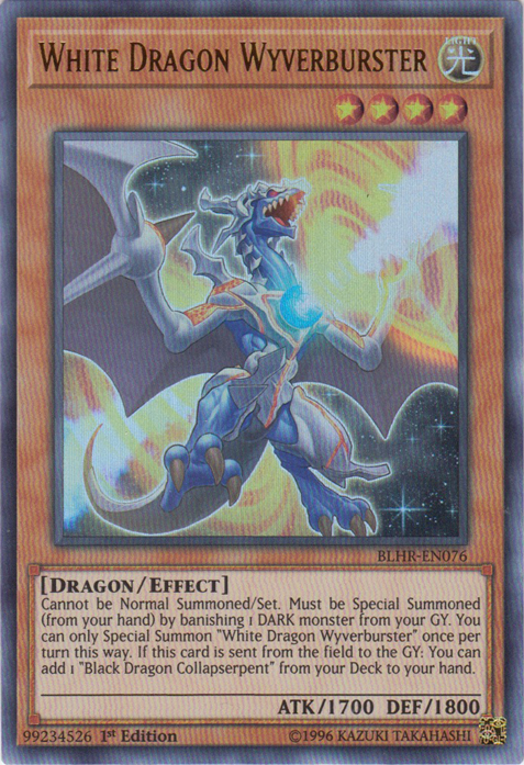 White Dragon Wyverburster [BLHR-EN076] Ultra Rare