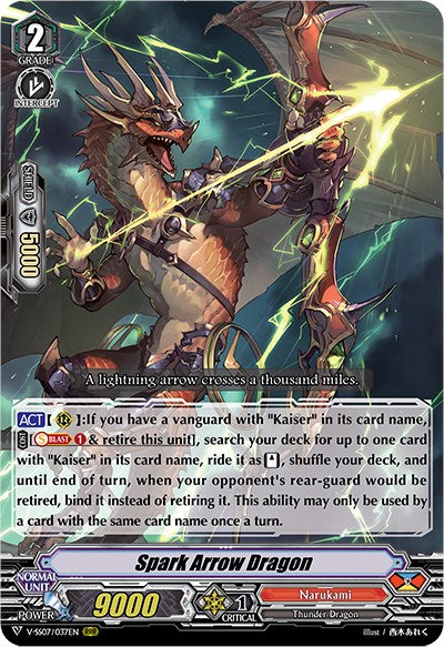 Spark Arrow Dragon (V-SS07/037EN) [Clan Selection Plus Vol.1]