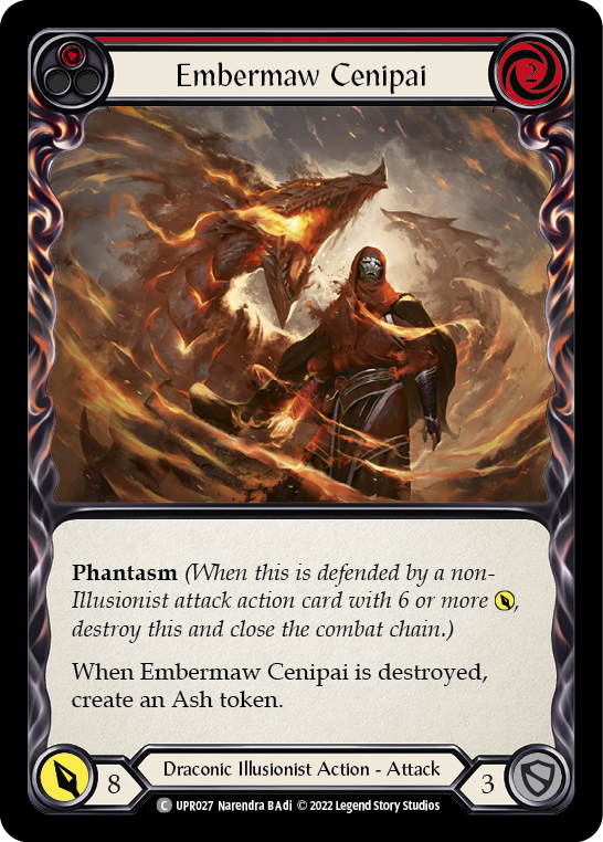 Embermaw Cenipai (Red) [UPR027] (Uprising)