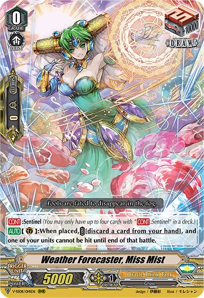 Weather Forecaster, Miss Mist (V-SS08/014EN) [Clan Selection Plus Vol.2]