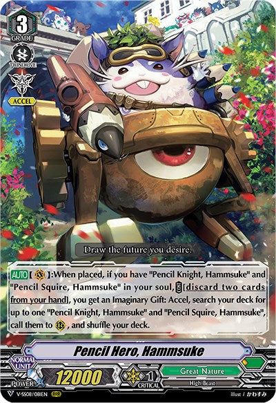 Pencil Hero, Hammsuke (V-SS08/081EN) [Clan Selection Plus Vol.2]