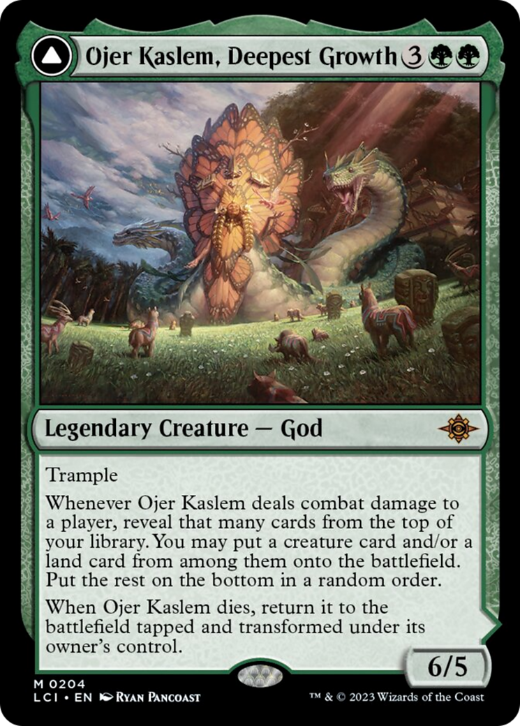 Ojer Kaslem, Deepest Growth // Temple of Cultivation [The Lost Caverns of Ixalan]