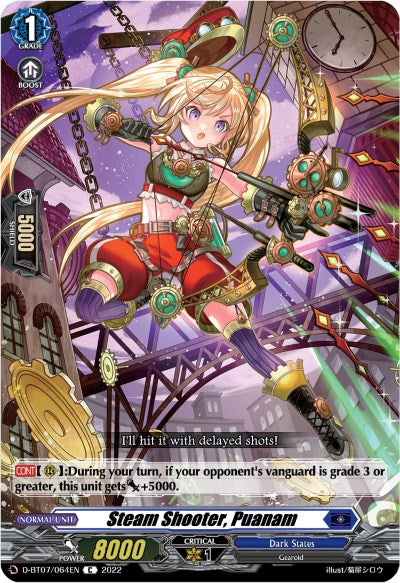 Steam Shooter, Puanam (D-BT07/064EN) [Raging Flames Against Emerald Storm]