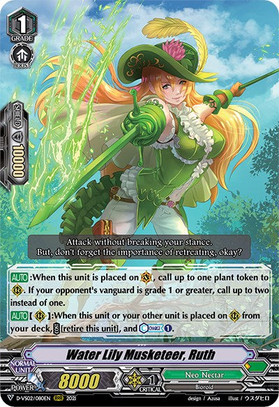 Water Lily Musketeer, Ruth (D-VS02/080EN) [V Clan Collection Vol.2]